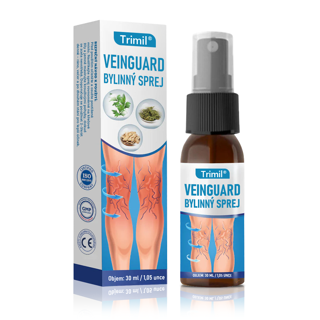 💙Trimil® VeinGuard Bylinný Sprej — ✅ Klinicky ověřeno, že dokáže zlepšit stav křečových žil už za pouhých 7 dní!