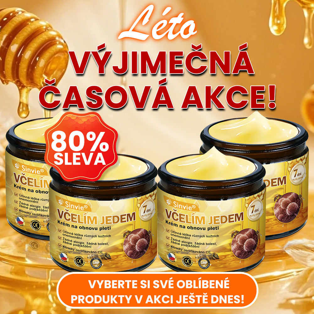 ✨Doporučení dermatologa 🐝 Sinvie® Krém na obnovu pleti s včelím jedem 🔥 Český vývoj, výroba a dodávka v České republice