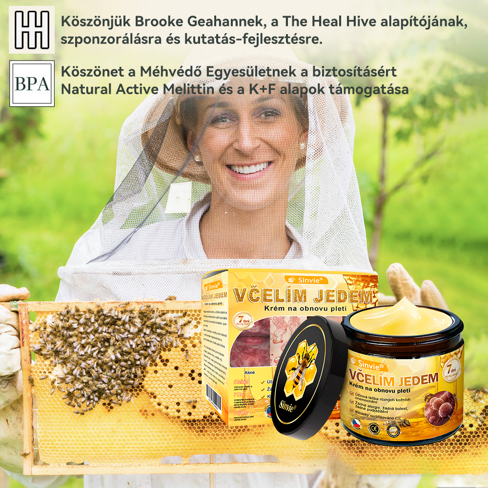 💛💛 Sinvie® Krém na obnovu pleti s včelím jedem ✅CE schváleno 👨‍⚕ Doporučeno dermatology - 50ml
