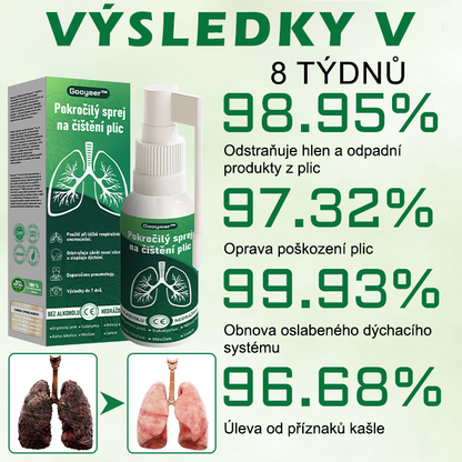 🍀𝐆𝐨𝐨𝐲𝐞𝐞𝐫™ Pokročilý sprej na čištění plic -🧑‍⚕️ Podporuje zdraví plic, průdušek a dutin, napomáhá zdraví dýchacího systému a usnadňuje dýchání.