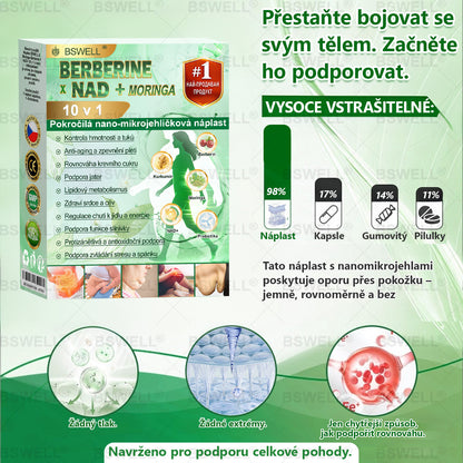 🌱🌱BSWELL® Nano mikrovpichová zeštíhlující náplast✨(Stačí použít pouze jednou denně – viditelné změny již za 28 dní) ✅Bezbolestná, dlouhotrvající, zaměřená na řešení cukrovky, obezity a kardiovaskulárních onemocnění