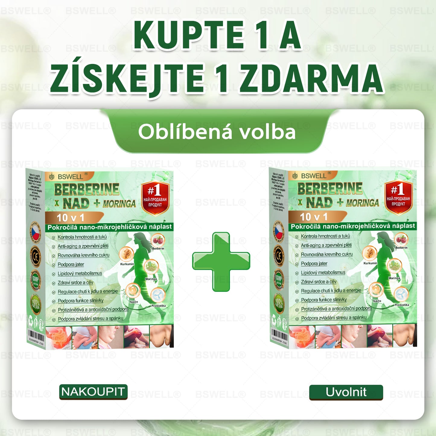 🌱🌱BSWELL® Nano mikrovpichová zeštíhlující náplast✨(Stačí použít pouze jednou denně – viditelné změny již za 28 dní) ✅Bezbolestná, dlouhotrvající, zaměřená na řešení cukrovky, obezity a kardiovaskulárních onemocnění