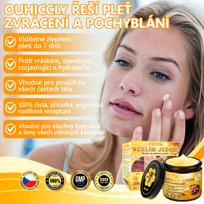 ✨✨Doporučení dermatologa 🐝 Sinvie® Krém na obnovu pleti s včelím jedem 🔥 Proti vráskám, pigmentovým skvrnám a ochablé pokožce – 50 ml
