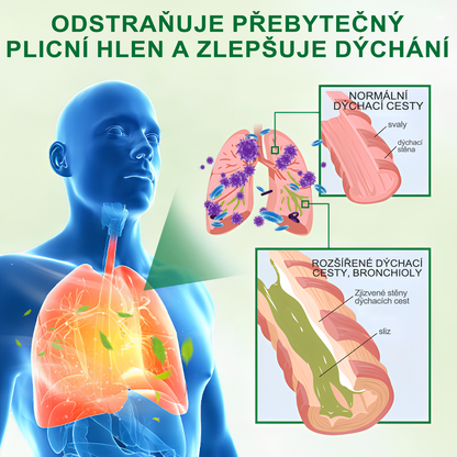 🍀𝐆𝐨𝐨𝐲𝐞𝐞𝐫™ Pokročilý sprej na čištění plic -🧑‍⚕️ Podporuje zdraví plic, průdušek a dutin, napomáhá zdraví dýchacího systému a usnadňuje dýchání.
