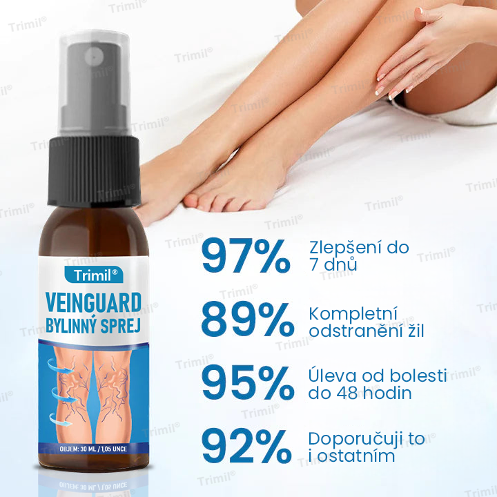 💙💙Trimil® VeinGuard Bylinný Sprej — ✅ Klinicky ověřeno, že dokáže zlepšit stav křečových žil už za pouhých 7 dní!
