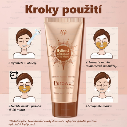 💟 Parowu™ Bělící a Odstraňující Skvrny Maska -🍀Přírodní složky trvale odstraňují pigmentové skvrny, stařecké skvrny, pihy a sluneční skvrny.
